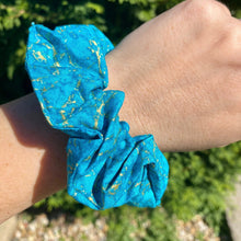 Lizmo's Creations: Scrunchie+ Duo "Teal Aura" *OVERSTOCK*