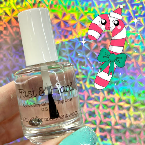 Vibrant Scents: Scented Fast & Hard Quick Dry Top Coat 