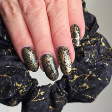 Lizmo's Creations: Scrunchie+ Duo "Black Aura" *CAPPED PRE-ORDER*