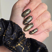 Lizmo's Creations: Scrunchie+ Duo "Black Aura" *CAPPED PRE-ORDER*