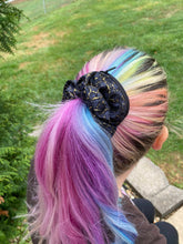 Lizmo's Creations: Scrunchie+ Duo "Black Aura" *CAPPED PRE-ORDER*