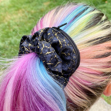 Lizmo's Creations: Scrunchie+ Duo "Black Aura" *CAPPED PRE-ORDER*