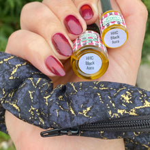 Lizmo's Creations: Scrunchie+ Duo "Black Aura" *CAPPED PRE-ORDER*