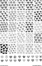 Nothing Basic: Stamping Plate "My Heart Beats 2" *CAPPED PRE-ORDER*