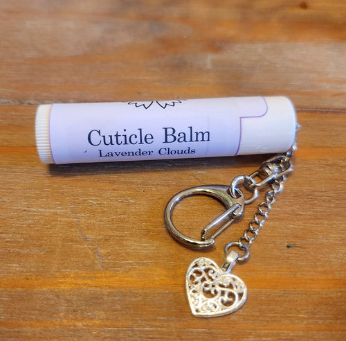 Angel Wings Creations: Cuticle Balm Keychain *CAPPED PRE-ORDER*