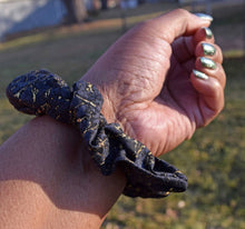 Lizmo's Creations: Scrunchie+ Duo "Black Aura" *CAPPED PRE-ORDER*