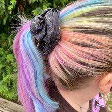 Lizmo's Creations: Scrunchie+ Duo "Black Aura" *CAPPED PRE-ORDER*