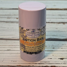 Handmade Natural Beauty: Lotion Bar "Amber Waves" *CAPPED PRE-ORDER*