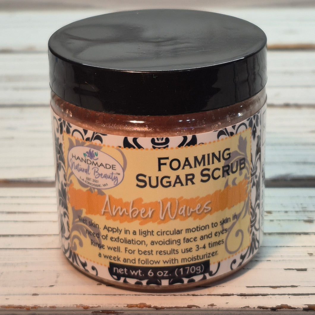 Handmade Natural Beauty: Foaming Sugar Scrub 