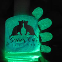 Sassy Cats Lacquer: "Interverse" (Glow in the Dark) *OVERSTOCK*