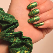 Lizmo's Creations: Scrunchie+ Duo "Green Aura" *CAPPED PRE-ORDER*