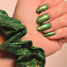 Lizmo's Creations: Scrunchie+ Duo "Green Aura" *CAPPED PRE-ORDER*
