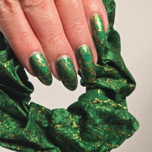 Lizmo's Creations: Scrunchie+ Duo "Green Aura" *CAPPED PRE-ORDER*