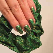 Lizmo's Creations: Scrunchie+ Duo "Green Aura" *CAPPED PRE-ORDER*