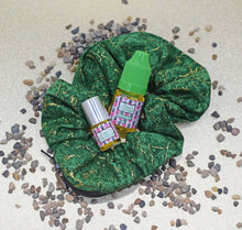 Lizmo's Creations: Scrunchie+ Duo "Green Aura" *CAPPED PRE-ORDER*