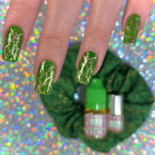 Lizmo's Creations: Scrunchie+ Duo "Green Aura" *CAPPED PRE-ORDER*