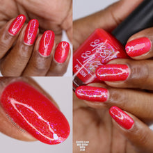 Sassy Sauce Polish: "Electric Lava with Glitter Veins" *CAPPED PRE-ORDER*