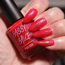 Sassy Sauce Polish: "Electric Lava with Glitter Veins" *CAPPED PRE-ORDER*