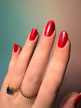 Sassy Sauce Polish: "Electric Lava with Glitter Veins" *CAPPED PRE-ORDER*