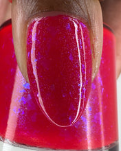 Sassy Sauce Polish: "Electric Lava with Glitter Veins" *CAPPED PRE-ORDER*