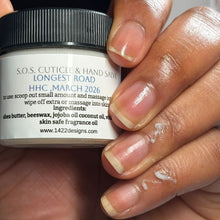 1422 Designs: SOS Cuticle & Hand Salve "Longest Road" *CAPPED PRE-ORDER*