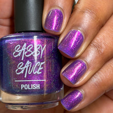 Sassy Sauce Polish: "Velvet Rope Vendetta" *OVERSTOCK*