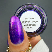Sassy Sauce Polish: "Velvet Rope Vendetta" *OVERSTOCK*