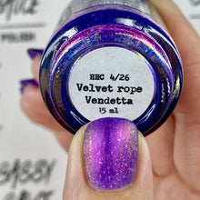 Sassy Sauce Polish: "Velvet Rope Vendetta" *OVERSTOCK*