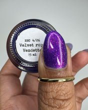 Sassy Sauce Polish: "Velvet Rope Vendetta" *OVERSTOCK*