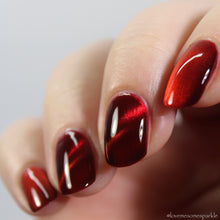 Garden Path Lacquers: Pride Duo "Pink One So Terrify" and  "Red Scare With the Long Blonde Hair" (Magnetic) *OVERSTOCK*