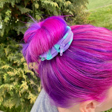 Lizmo's Creations: Scrunchie+ Duo "Dragonfruit Voltage" *OVERSTOCK*
