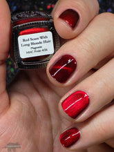 Garden Path Lacquers: Pride Duo "Pink One So Terrify" and  "Red Scare With the Long Blonde Hair" (Magnetic) *OVERSTOCK*