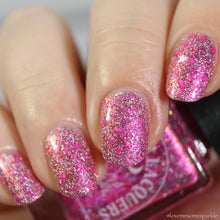 Garden Path Lacquers: Pride Duo "Pink One So Terrify" and  "Red Scare With the Long Blonde Hair" (Magnetic) *OVERSTOCK*