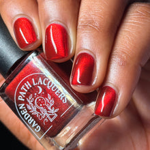 Garden Path Lacquers: Pride Duo "Pink One So Terrify" and  "Red Scare With the Long Blonde Hair" (Magnetic) *OVERSTOCK*