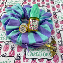Lizmo's Creations: Scrunchie+ Duo "Dragonfruit Voltage" *OVERSTOCK*