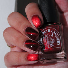 Garden Path Lacquers: Pride Duo "Pink One So Terrify" and  "Red Scare With the Long Blonde Hair" (Magnetic) *OVERSTOCK*