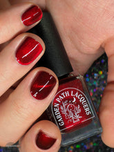 Garden Path Lacquers: Pride Duo "Pink One So Terrify" and  "Red Scare With the Long Blonde Hair" (Magnetic) *OVERSTOCK*