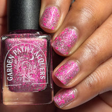 Garden Path Lacquers: Pride Duo "Pink One So Terrify" and  "Red Scare With the Long Blonde Hair" (Magnetic) *OVERSTOCK*