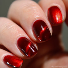 Garden Path Lacquers: Pride Duo "Pink One So Terrify" and  "Red Scare With the Long Blonde Hair" (Magnetic) *OVERSTOCK*
