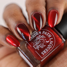 Garden Path Lacquers: Pride Duo "Pink One So Terrify" and  "Red Scare With the Long Blonde Hair" (Magnetic) *OVERSTOCK*