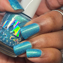 Sassy Cats Lacquer: "Blue Hour Bloom" (Reflective) *OVERSTOCK*