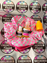 Checkered Finish: Scrunchie+ Duo "Berry Lemon Fizz" *CAPPED PRE-ORDER*