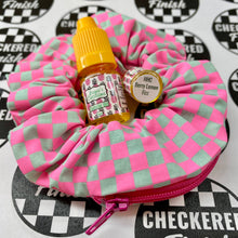 Checkered Finish: Scrunchie+ Duo "Berry Lemon Fizz" *CAPPED PRE-ORDER*