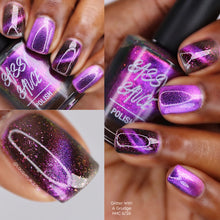 Sassy Sauce Polish: "Glitter with a Grudge" (Magnetic) *CAPPED PRE-ORDER*