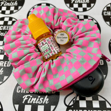 Checkered Finish: Scrunchie+ Duo "Berry Lemon Fizz" *CAPPED PRE-ORDER*