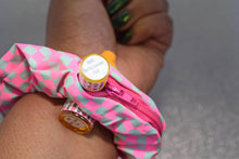 Checkered Finish: Scrunchie+ Duo "Berry Lemon Fizz" *CAPPED PRE-ORDER*