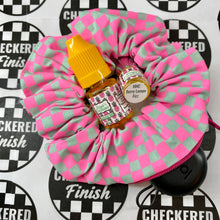 Checkered Finish: Scrunchie+ Duo "Berry Lemon Fizz" *CAPPED PRE-ORDER*