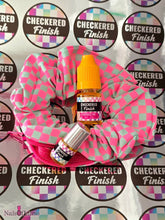Checkered Finish: Scrunchie+ Duo "Berry Lemon Fizz" *CAPPED PRE-ORDER*