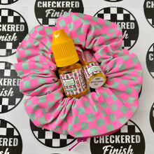 Checkered Finish: Scrunchie+ Duo "Berry Lemon Fizz" *CAPPED PRE-ORDER*