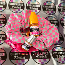 Checkered Finish: Scrunchie+ Duo "Berry Lemon Fizz" *CAPPED PRE-ORDER*